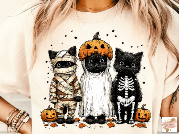 Funny Halloween Cat